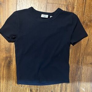 Aritzia Sunday Best Navy Tee